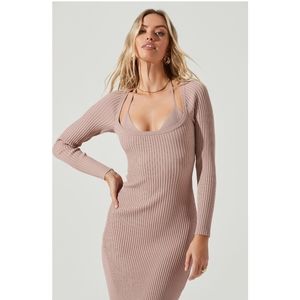 Knit Midi Dress